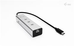  i-tec USB-C Charging Metal HUB 5port with USB-C video 8K, Power Delivery 85W