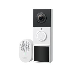 "Video Doorbell Camera 1 × Tapo D210, 1 × Tapo D100C SPEC: 2K 3MP (2304×1296), 2.4GHz, 6400mAh rechargeable lithium-ion