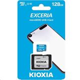 128 GB . microSDHC karta KIOXIA Exceria Class 10 UHS I U1 + adaptér