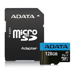 128 GB . microSDHC/SDXC UHS-I karta ADATA Premier class 10 Ultra High Speed + adapter