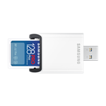 128 GB . SDXC karta Samsung PRO Plus 2023 Class 10 + USB adapter