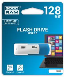 128 GB . USB 2.0 kľúč . GOODDRIVE COLOUR MIX Modro-biela
