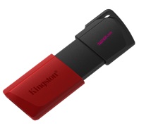 128 GB . USB 3.2 kľúč . Kingston DataTraveler Exodia M čierno-červený