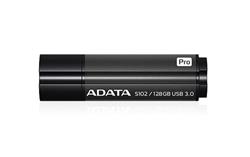 128 GB . USB klúč . ADATA DashDrive™ Elite S102 PRO Advanced, USB 3.0, sivý
