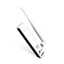 150Mbps High Gain Wi-Fi USB Adapter SPEED: 150 Mbps at 2.4 GHz SPEC: 1× High Gian External Antenna, USB 2.0 FEATURE: