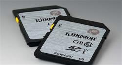 16 GB . SDHC karta Kingston . Class 10 UHS-I ( r45MB/s, w10MB/s)