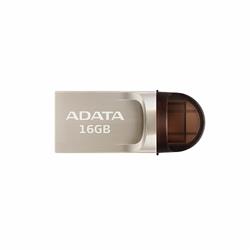 16 GB . USB 3.1 klúč . ADATA DashDrive™ Choice UC370, zlatý (USB Type-C, )