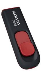 16 GB . USB kľúč . ADATA DashDrive™ Classic C008 USB 2.0, čierno-červený