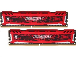 16GB DDR4 3000MHz (PC4-24000) CL15 SR x8 Crucial Ballistix Sport UDIMM 288pin, red (2x8GB)