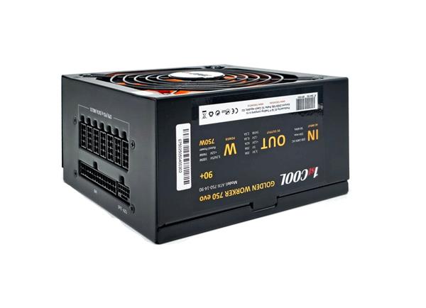 1stCOOL GOLDEN WORKER 750W, 90+ Modular ATX3.1