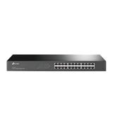 24-Port 10/100 Mbps Switch PORT: 24× 10/100 Mbps RJ45 Ports SPEC: 1U 19-inch Rack-mountable Steel Case FEATURE: Plug and