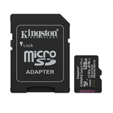 256 GB . microSDXC karta Kingston Canvas Select Plus U1, V10, A1 (r/w 150MB/s) + adaptér