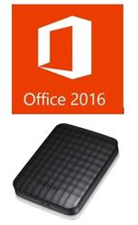 2x Office 2016 pre podnikatelov & externý HDD 1TB