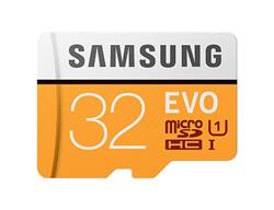 32 GB . microSDHC karta Samsung EVO Plus + adapter SPOT