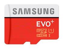 32 GB . microSDHC karta Samsung EVO Plus + adapter