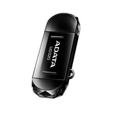 32 GB . USB 2.0 klúč . ADATA DashDrive™ UD320, čierny (USB, microUSB) OTG
