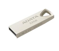 32 GB . USB kľúč . ADATA DashDrive™ Value UV210 USB 2.0, kovová (odolný voči nárazom)