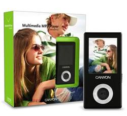 4 GB MP3 prehrávač . CANYON CNR-MPV2 . 1,8" LCD, microSDslot