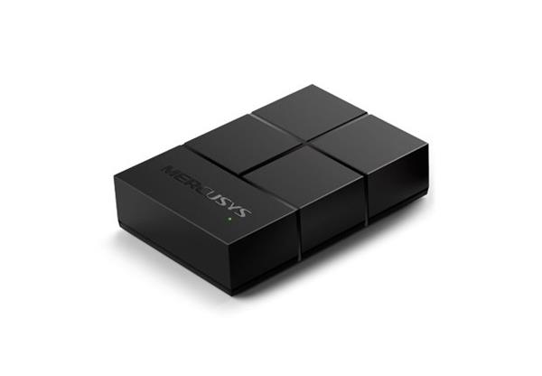 5-Port Gigabit Desktop Switch SPEC: 5× Gigabit Ports, Plastic Case FEATURE: Plug and Play, Power Saving