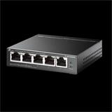 5-Port Gigabit Easy Smart Switch with 4-Port PoE+ PORT: 4× Gigabit PoE+ Ports, 1× Gigabit Non-PoE Ports SPEC: 802.3af/at
