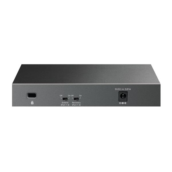 6-Port 10/100 Mbps Desktop Switch with 4-Port PoE PORT: 4× 10/100 Mbps PoE Ports, 2× 10/100 Mbps Non-PoE Ports SPEC: 802
