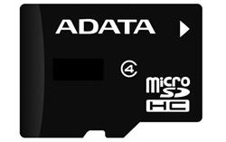 8 GB . microSDHC karta ADATA class 4