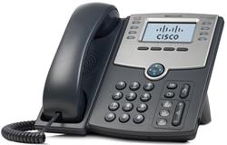 8 Line IP Phone With Display, PoE and PC Port