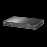 8-Port 10/100Mbps + 3-Port Gigabit Desktop Switch with 8-Port PoE+ PORT: 8× 10/100 Mbps PoE+ Ports, 2× Gigabit Non-PoE