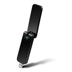 AC1300 High Gain Dual Band Wi-Fi USB Adapter SPEED: 867 Mbps at 5 GHz + 400 Mbps at 2.4 GHz SPEC: 2× High Gian Externa