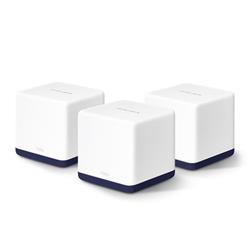 AC1900 Whole Home Mesh Wi-Fi System SPEED: 600 Mbps at 2.4 GHz + 1300 Mbps at 5 GHz SPEC: 3× Internal Antennas, 3× Gigab