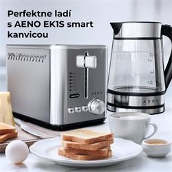 AENO 2-plátkový hriankovač TS3 , nerezová oceľ, EU