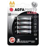 AgfaPhoto Ultra alkalická batéria 1.5V, LR06/AA, blister 4ks