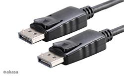 AKASA AK-CBDP01-20BK DisplayPort to DisplayPort, 1.2 , 2meters