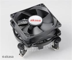 AKASA AK-CCE-7104EP pre LGA 775 a 1156 Ultra tichý PWM Fan