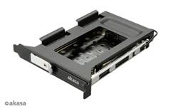 AKASA AK-IEN-04 Lokstor M23 PCI slot mobile rack for 2.5" HDD/SSD
