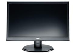 AOC e950Swdak 18.5"W LED 1366x768 20 000 000:1 5ms 250cd DVI repro cierny