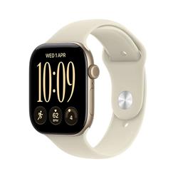 Apple Watch Series 12 GPS 42mm Light Gold Aluminium Case with Sand Sport Band - M/L