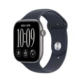 Apple Watch Series 12 GPS 42mm Space Grey Aluminium Case with Navy Blue Sport Band - M/L