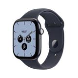 Apple Watch Series 12 GPS + Cellular 42mm Night Blue Ceramic Case with Navy Blue Sport Band - M/L