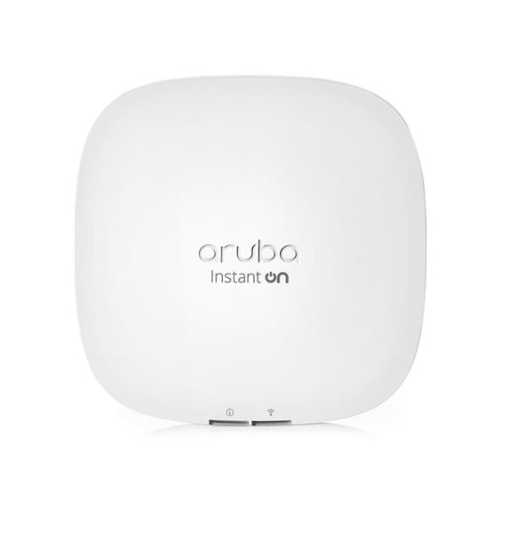 Aruba Instant On AP22 (RW) 2x2 Wi-Fi 6 Indoor Access Point with DC Power Adapter and Cord (EU) Bundle