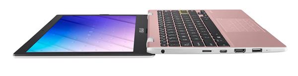 ASUS E210MA-GJ327WS, Celeron N4020, 11.6˝ 1366x768 HD, UMA, 4GB, SSD 128GB, W11s; ružový, NumPad