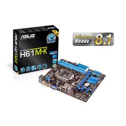 ASUS H61M-K soc.1155 H61 DDR3 mATX 1xPCIe D-Sub DVI