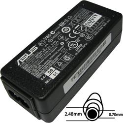 ASUS Napájací adaptér 40W 19V 2pin 2,48 x 0,7mm pre EEE PC čierny neobsahuje EU plug