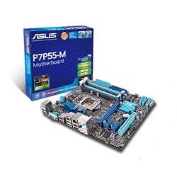 ASUS P7P55-M soc.1156 P55 DDR3 mATX RAID FW COM