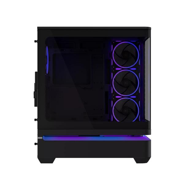 ASUS PRIME AP304 TG ARGB BLACK skrinka ATX 4x ARGB fan, čierna