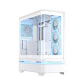 ASUS PRIME AP304 TG ARGB WHITE skrinka ATX 4x ARGB fan,biela
