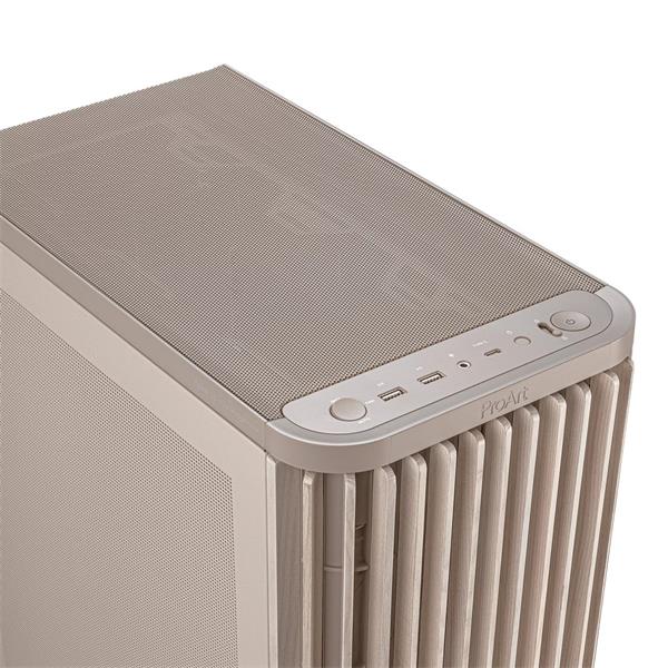 ASUS PROART PA401 WOOD MESH PWM BEIGE skrinka ATX béžová