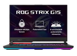 ASUS ROG Strix G15 G513QC-HN009T AMD R5-5600H 15.6" FHD mat 144Hz RTX3050/4GB 8GB 512GB SSD WL BT W10 CS;Original Black