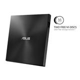 ASUS SDRW-08U7M-U ultraslim DVD-RW USB-A + 2× M-Disk, čierna