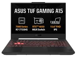 ASUS TUF Gaming A15 FA507NU-LP045W, Ryzen 7 7735HS, 15.6˝ 1920x1080 FHD, RTX 4050/6GB, 16GB, SSD 512GB, W11H